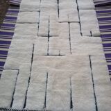 Moroccan berber carpet beni ouarain 121x182cm