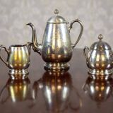 Silver-Plated Coffee/Tea Set, 1930s, Set of 3