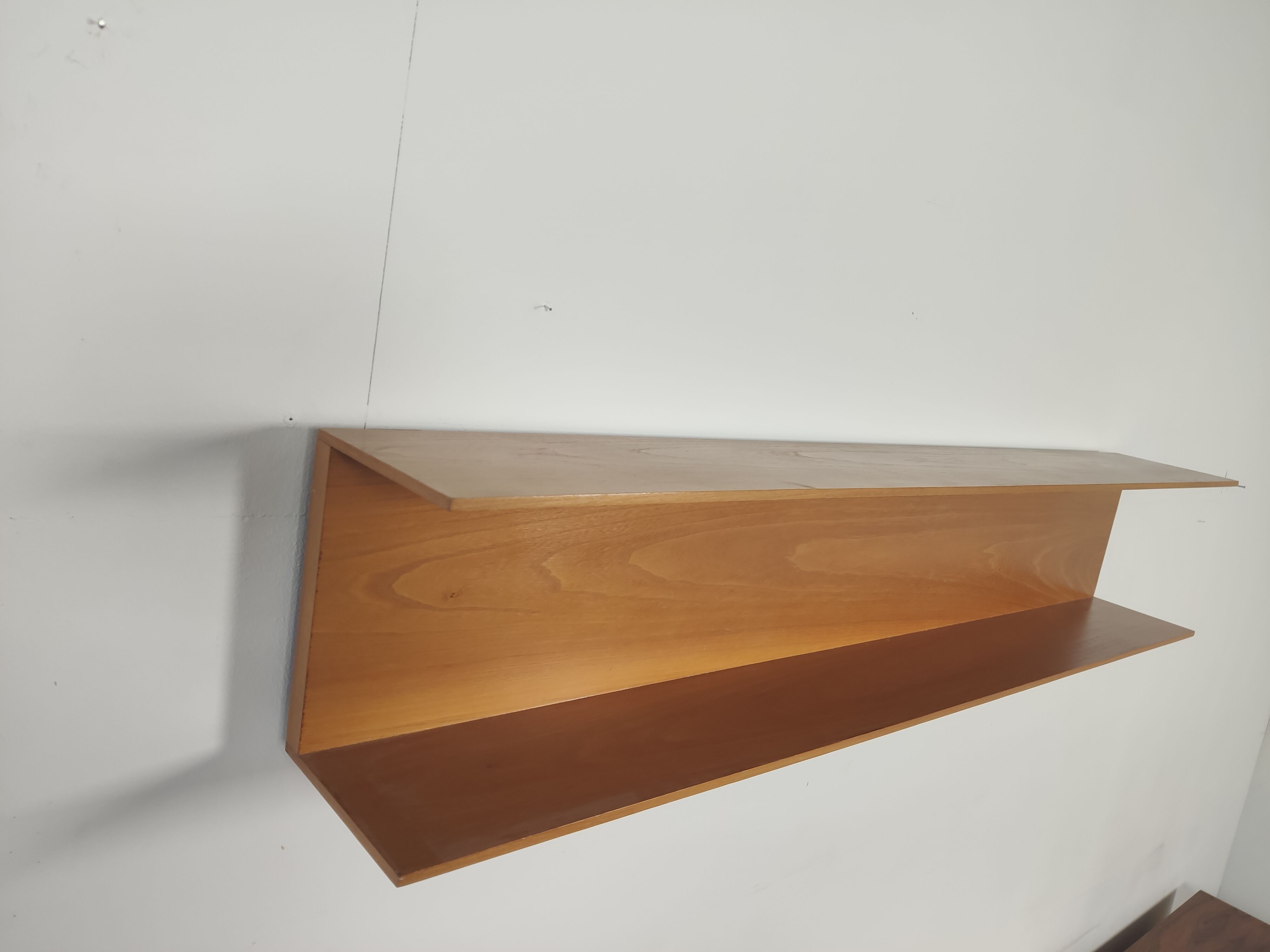 Shelf Whilelm Renz 140cm light oak 1960