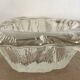 Cendrier, vide-poche Blenko en verre moderniste design brutaliste, 1960