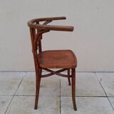 Armchair bistro chair emile cambier old 1900