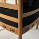 Scandinavian lounge chair COJA in wood and leather, 1960s