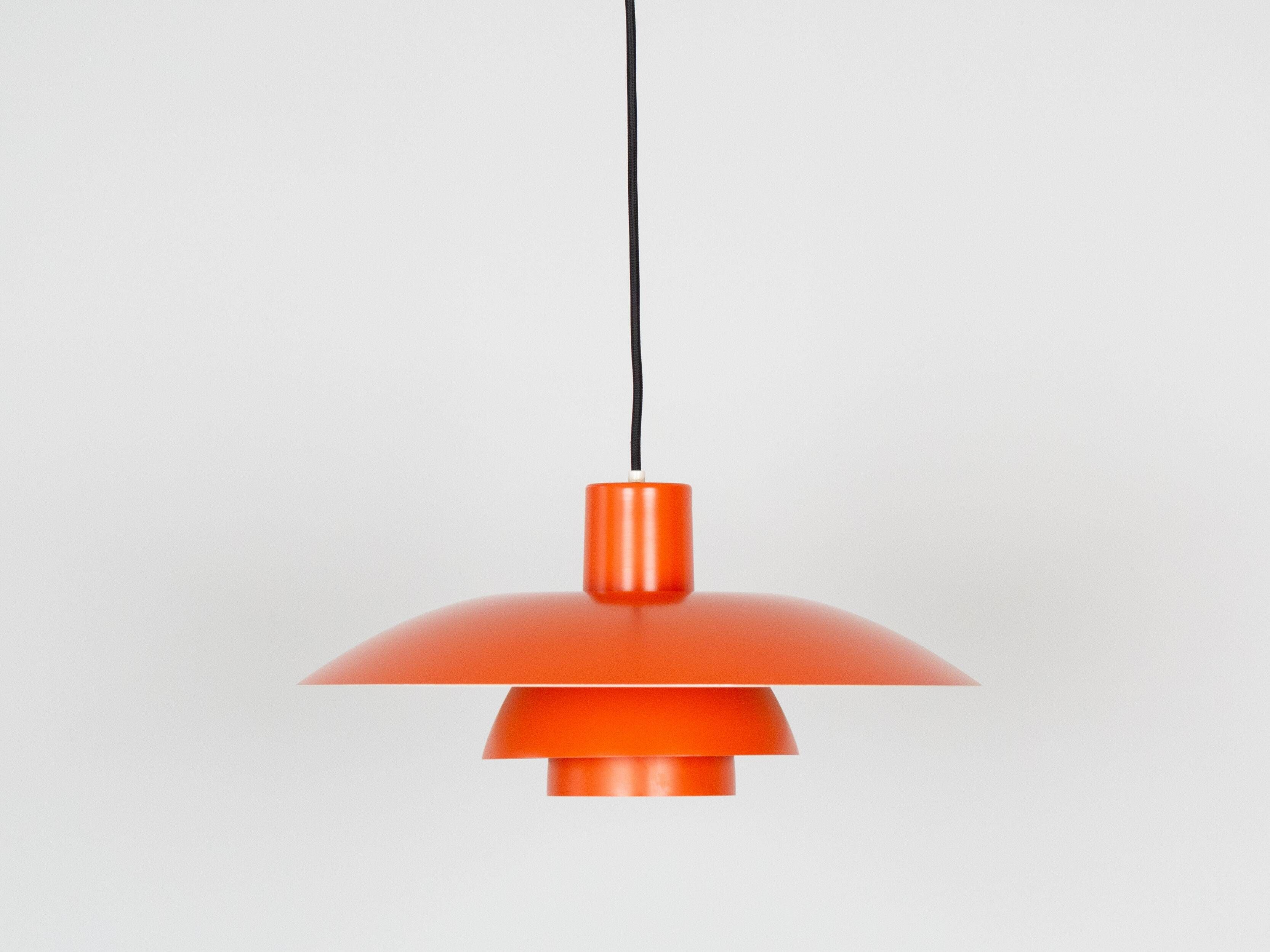 Danish vintage pendant lamp PH 4/3 by Poul Henningsen, Louis Poulsen, 1966