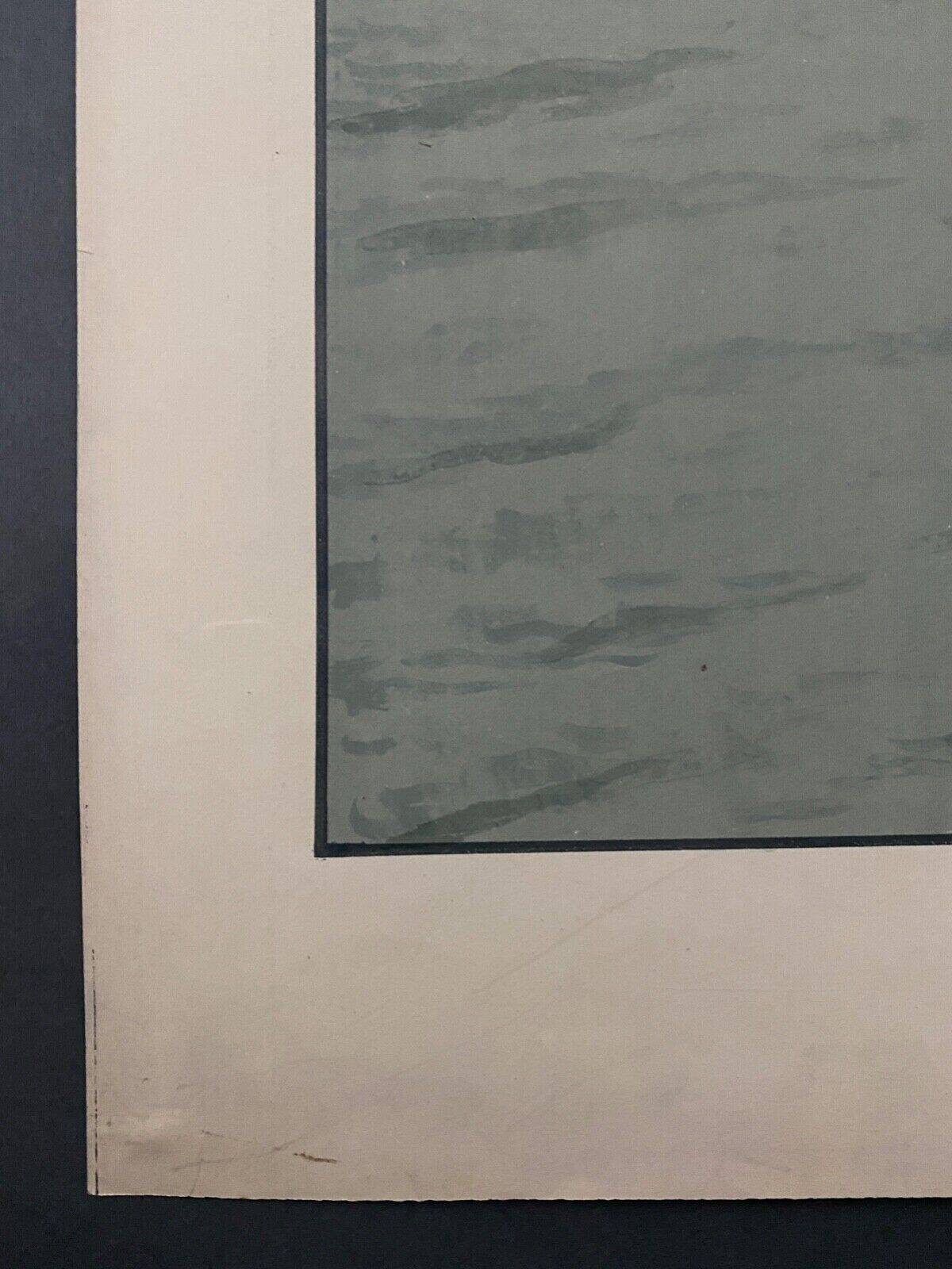 Lithograph by Henri Rivière Le Trocadéro