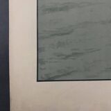 Lithograph by Henri Rivière Le Trocadéro