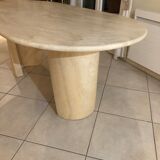 Travertine table