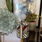 Pot with vintage Roger Capron lid for Vallauris France year 50/60