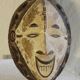 Antique wooden mask African Igbo art from Nigeria