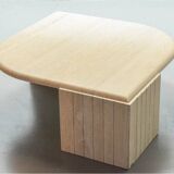 Travertine table