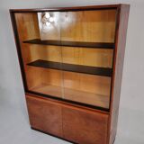 Vintage showcase in birch, 1970s