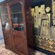 Bibliothèque - Vitrine anglaise en acajou