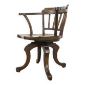 Antique english trapnell & gane office chair