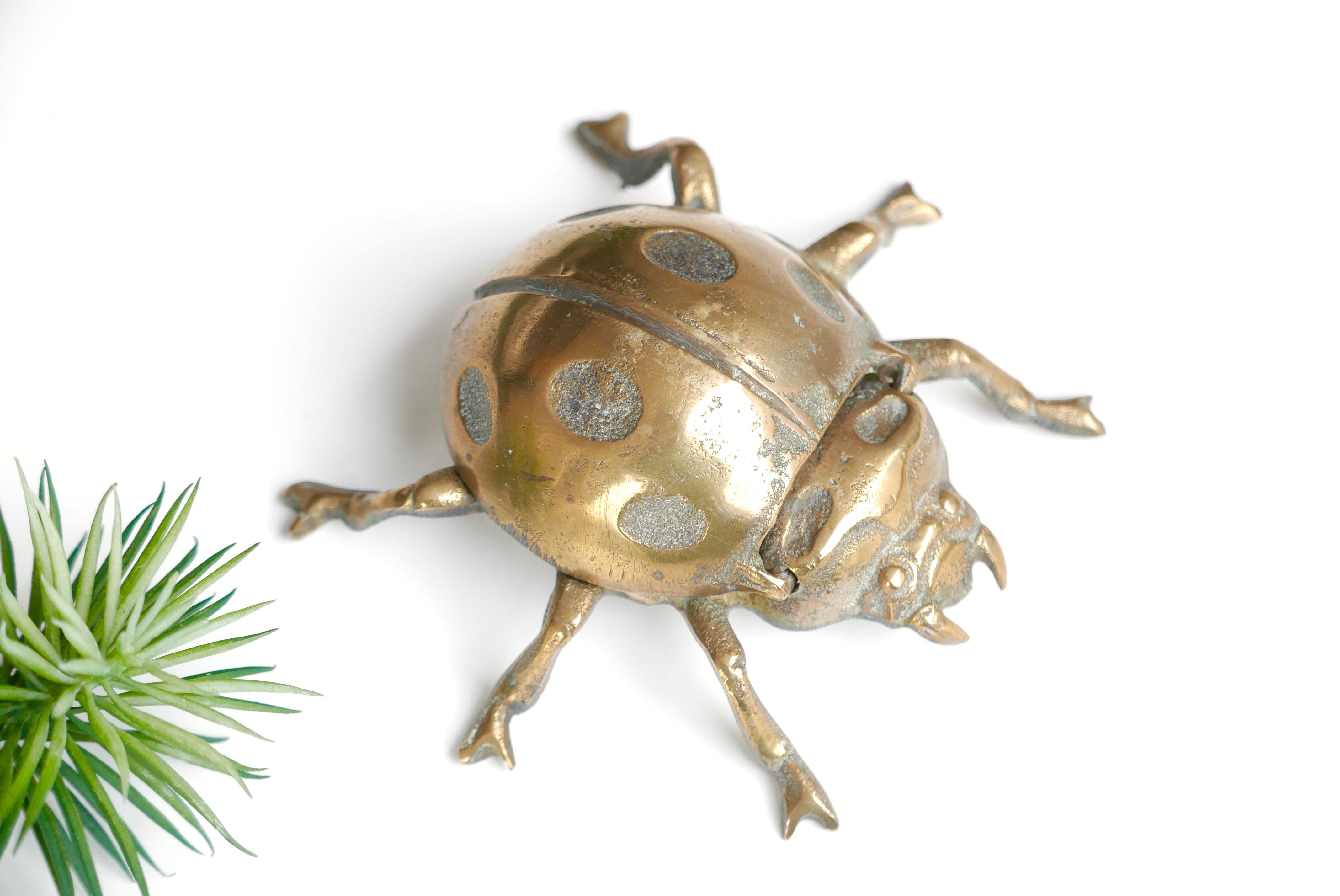 Brass ashtray, 50 years