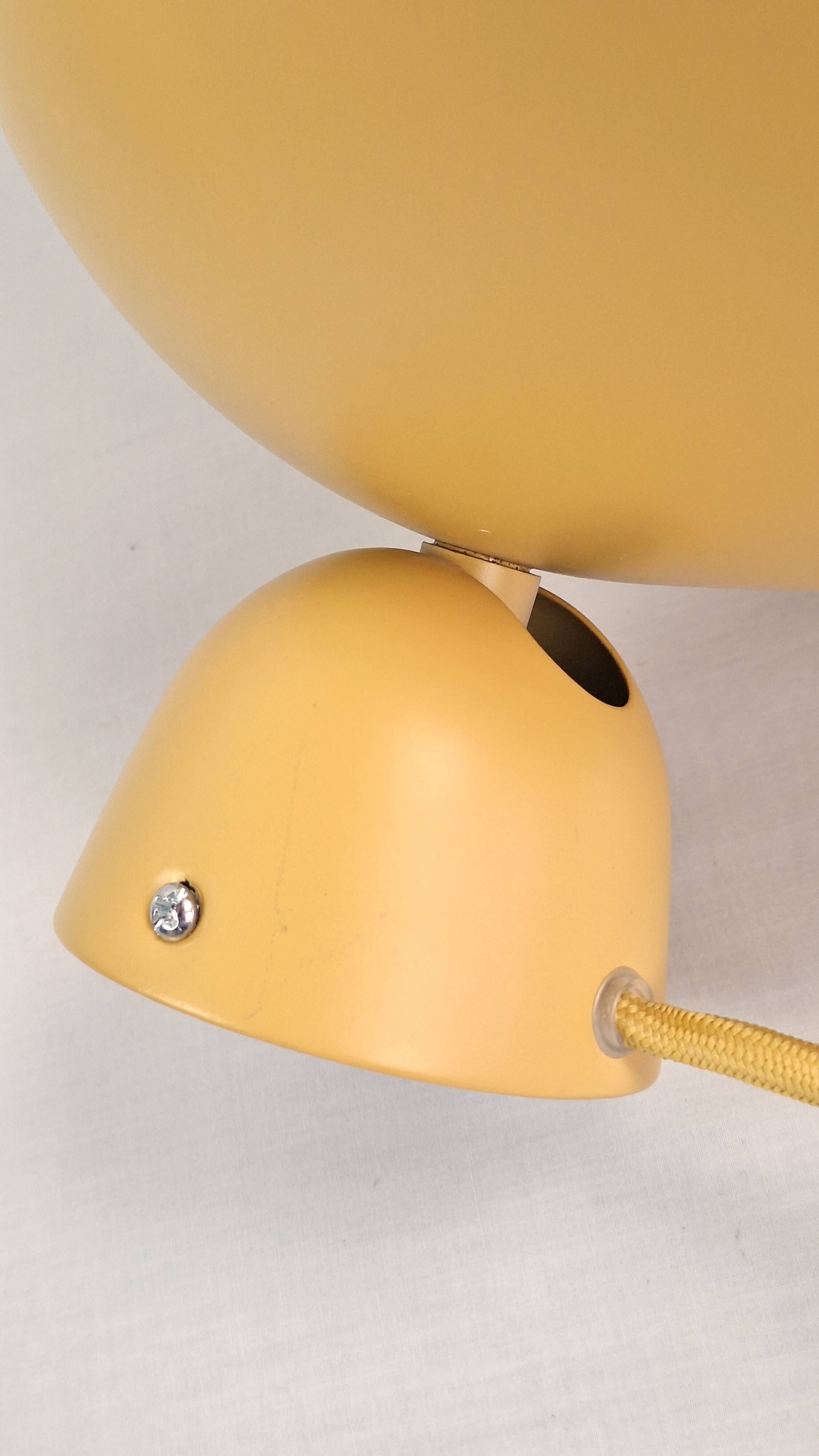 Pair of vintage space age adjustable bedside wall lights