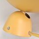 Pair of vintage space age adjustable bedside wall lights