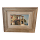 Huile sur toile, tableau encadré paysage du sud