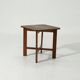 Modernist Amsterdam School Oak Side Table 1920s