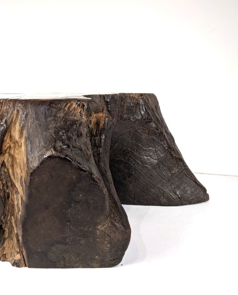 Bonsai base - root - Japan 1930-50 - vintage wabi-sabi - Kare San Sui