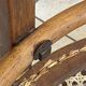 Fauteuil bistrot bureau en bois courbé assise cannée années 30