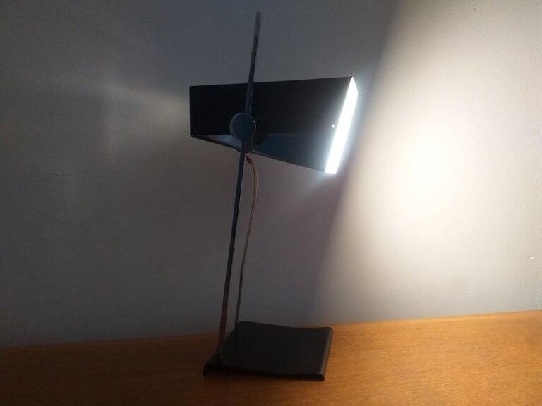 Lampe de table mid-century Napako, conçue par Josef Hurka, années 1970.