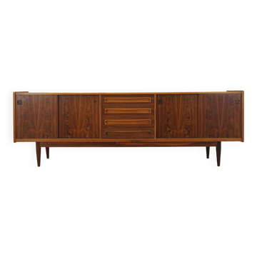 Rosewood sideboard, Danish design, Johannes Andersen, Uldum Rosewood sidebo