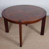 1970s extendable wooden dining table