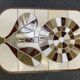 Table basse céramique Roger Capron shogun fleur
