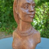 African bust Muaka Boma