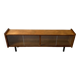 Mini vintage sideboard in vintage wood (removable windows)