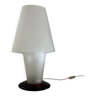 Murano glass table lamp attributed to Mazzega - vintage - 1980s.