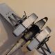 Metal mecavion circa 1950 aircraft