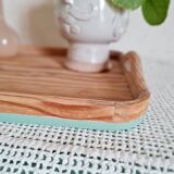 Old wood top with handles renovated