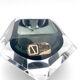 Murano Bowl V. Nason & C. Geometric Smoke 15cm 1.17kg