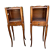2 vintage bedside tables