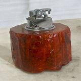 Vintage alabaster lighter / smoking utensils l 8 b 9 h 7