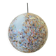 Contemporary Murano-Style Milky-White Glass Sphere with Multicoloured Murrine