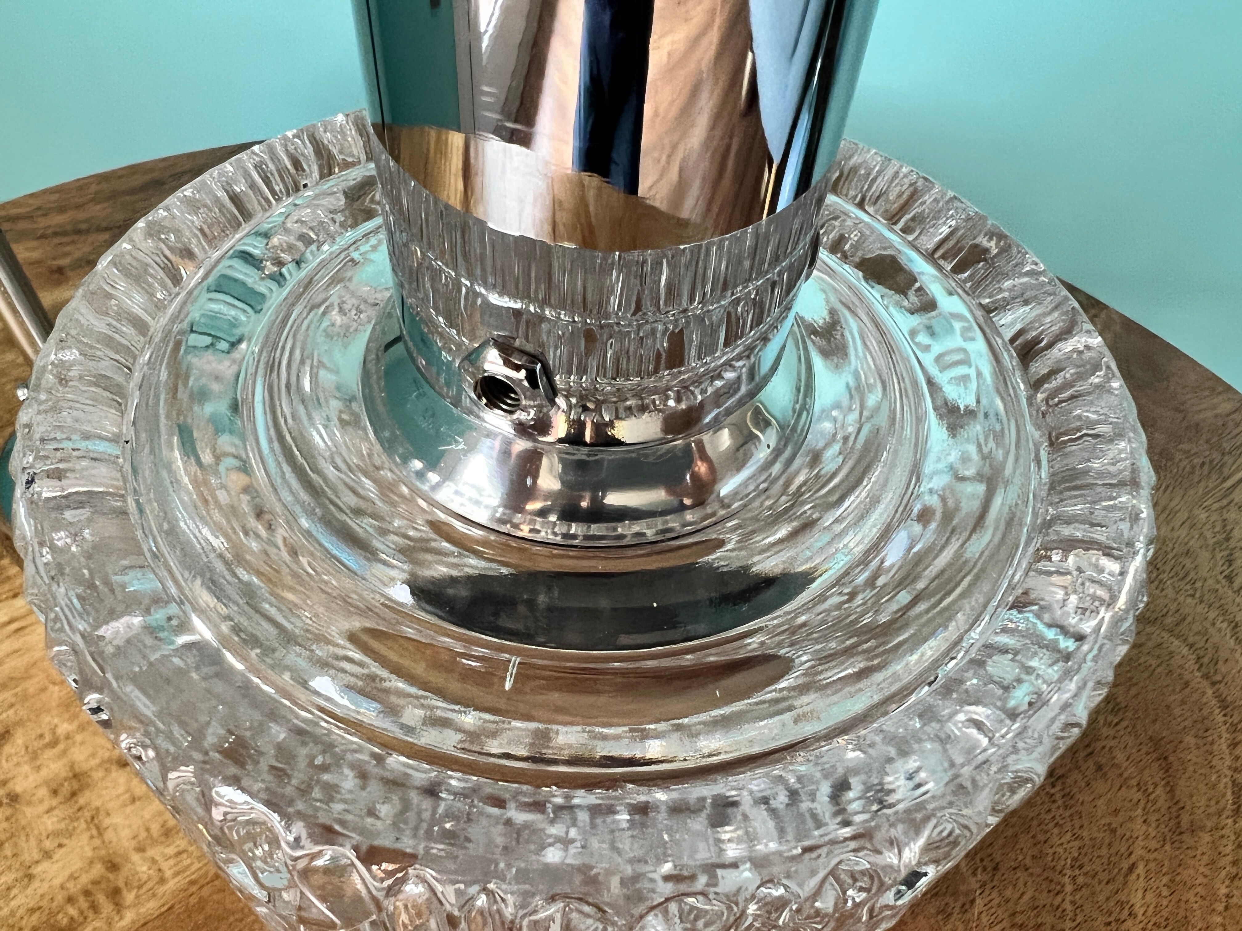 Art deco lamp / Mid century modern lamp / home decor from 1960s / ceiling pendant lamp shade