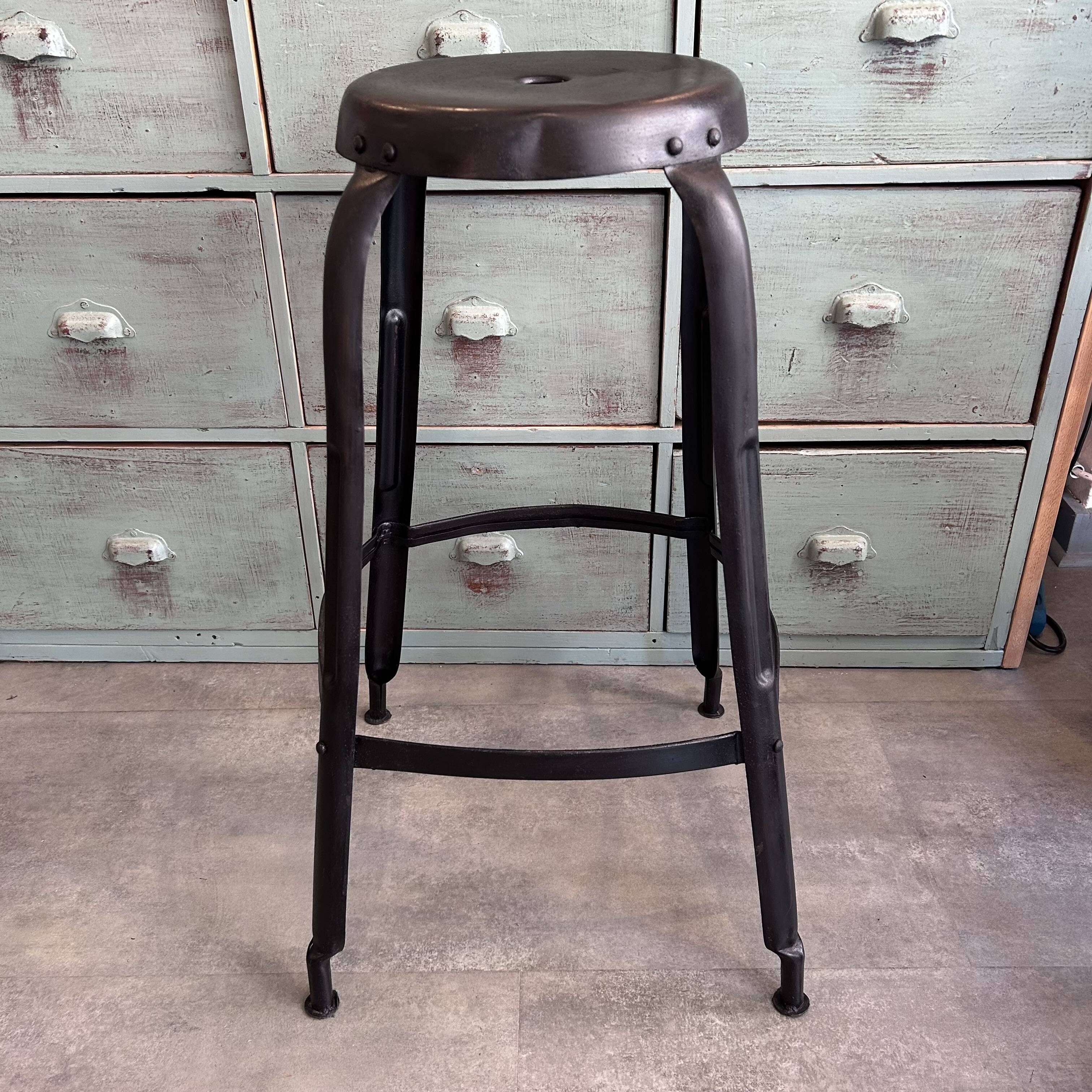 Industrial bar stool