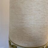 Floor lamp green ceramic double lighting vintage 1970