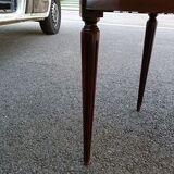 Table bouillotte style Louis XVI marble top