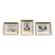 Victor Bruzac: série de 3 tableaux huiles sur panneaux époque circa 1920