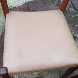 Pair of Danish chairs from the 1970s, Moller type.