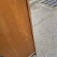 1960s Scandinavian wooden shoe storage cabinet dresser