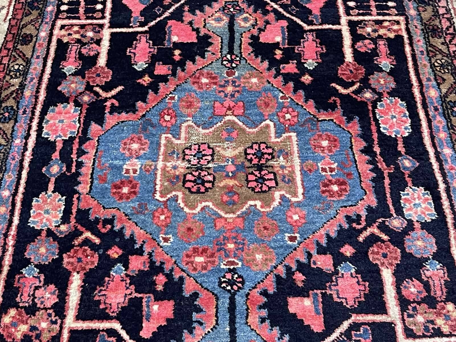 Handmade wool Iranian carpet - 2.27m x 1.37m
