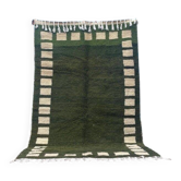 Tapis berbère tissé main traditionnelle taille 2/3 m