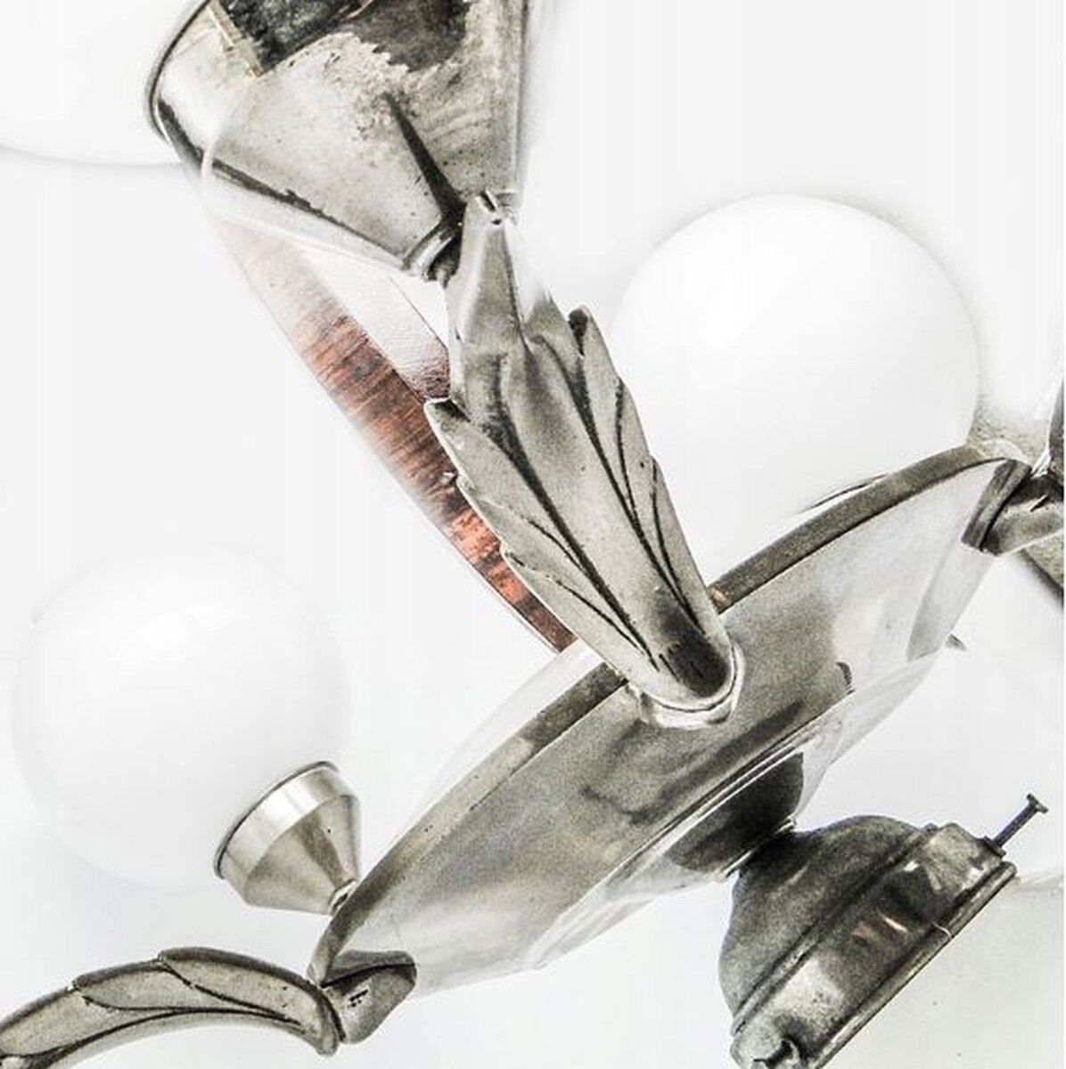 Chandelier Art Déco, Pologne, années 1950