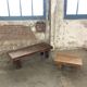 Brutalist tables