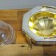 Art Deco caviar bowl in silver-plated metal and glass – 1930s
