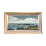 Tableau marine à l'huile