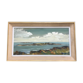 Marine oil painting